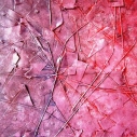 Imprigionati - Tecnica mista su tavola - 2006 - cm 46x50