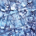 Imprigionati n.9 - Tecnica mista su tavola - 2007 - cm 61,5x50