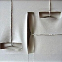 Ricerca in profondità - Tecnica mista su tela - 2006 - cm 24x30